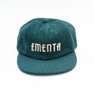 Rama Ementa Green Corduroy Baseball Cap Hat One Size